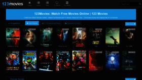 What 123movies.review website looked like in 2021 (3 years ago)