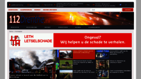 What 112drenthe.nl website looked like in 2021 (4 years ago)