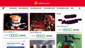 What 123goodmorningquotes.com website looked like in 2021 (4 years ago)