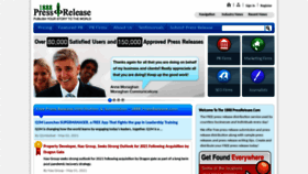 What 1888pressrelease.com website looked like in 2021 (3 years ago)