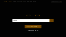 What 123moviesss.me website looked like in 2021 (2 years ago)