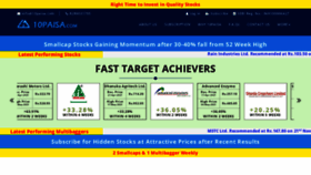 What 10paisa.com website looked like in 2021 (2 years ago)