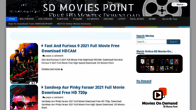 What 1sdmoviespoint.kim website looked like in 2021 (2 years ago)
