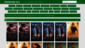 What 1kmovies.icu website looked like in 2021 (2 years ago)