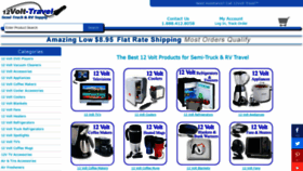 What 12volt-travel.com website looked like in 2021 (2 years ago)