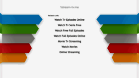 What 1stream-tv.me website looked like in 2021 (2 years ago)