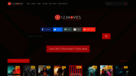 What 123moviesdl.com website looked like in 2021 (2 years ago)