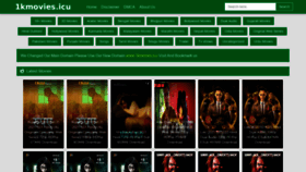 What 1kmovies.org website looked like in 2021 (2 years ago)