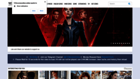 What 123moviesonline.online website looked like in 2021 (2 years ago)