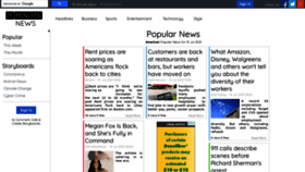 What 15minutenews.com website looked like in 2021 (2 years ago)