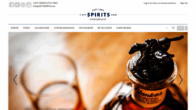 What 1-877-spirits.com website looked like in 2021 (2 years ago)