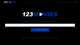 What 123moviesgo.re website looked like in 2021 (2 years ago)