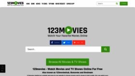What 123movies.navy website looked like in 2021 (2 years ago)