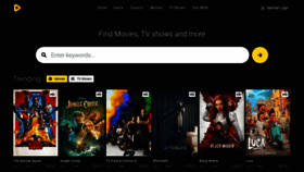 What 123movies-w.com website looked like in 2021 (2 years ago)