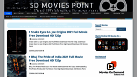 What 1sdmoviespoint.pro website looked like in 2021 (2 years ago)