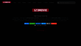 What 123movie.cc website looked like in 2021 (2 years ago)