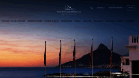 What 12apostleshotel.com website looked like in 2021 (3 years ago)