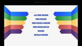 What 123movies.cz website looked like in 2021 (2 years ago)