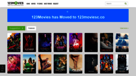 What 123moviesc.co website looked like in 2021 (2 years ago)