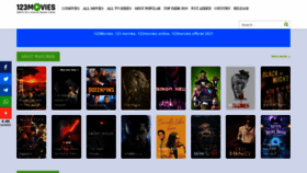 What 123movies123.cc website looked like in 2021 (2 years ago)