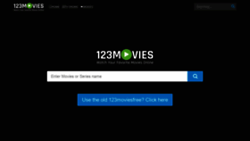 What 123moviesfree.live website looked like in 2021 (2 years ago)