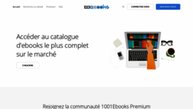What 1001ebooks.club website looked like in 2021 (2 years ago)