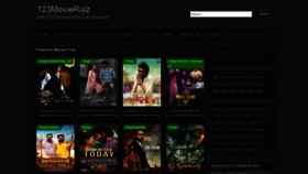 What 123movierulz.me website looked like in 2021 (2 years ago)