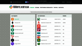 What 100btc.kiev.ua website looked like in 2021 (2 years ago)