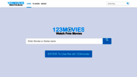What 123movies.club website looked like in 2021 (2 years ago)