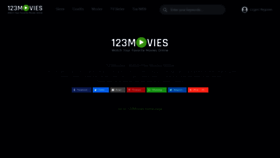 What 123moviesfree.app website looked like in 2021 (2 years ago)