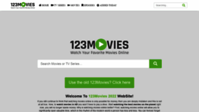 What 123moviehd.org website looked like in 2021 (2 years ago)