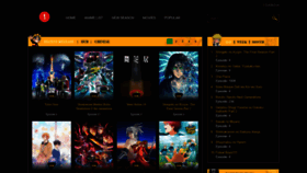 What 1anime.top website looked like in 2022 (2 years ago)