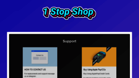 What 1stopshop.atshop.io website looked like in 2022 (2 years ago)