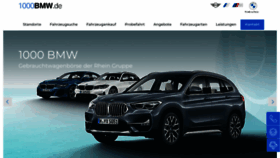 What 1000bmw.de website looked like in 2022 (2 years ago)