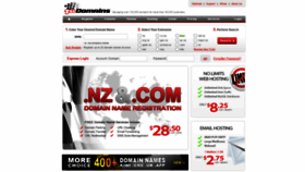 What 1stdomains.nz website looked like in 2022 (2 years ago)