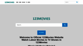 What 123-movies.bz website looked like in 2022 (2 years ago)
