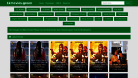 What 1kmovies.green website looked like in 2022 (2 years ago)