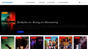 What 123streaming.net website looked like in 2022 (4 years ago)