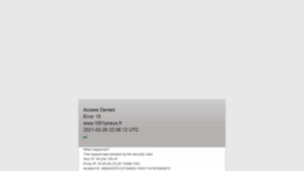 What 1001pneus.fr website looked like in 2022 (3 years ago)