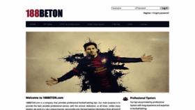 What 188beton.com website looked like in 2022 (2 years ago)
