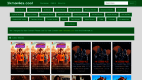 What 1kmovies.cool website looked like in 2022 (1 year ago)