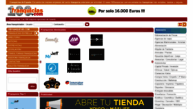 What 100franquicias.com website looked like in 2022 (1 year ago)