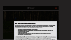 What 11freunde.de website looked like in 2022 (1 year ago)