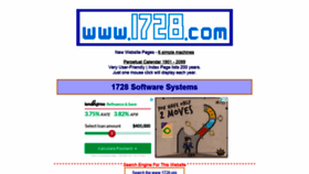 What 1728.org website looked like in 2022 (1 year ago)