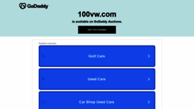 What 100vw.com website looked like in 2022 (1 year ago)