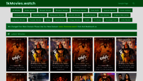 What 1kmovies.life website looked like in 2022 (1 year ago)