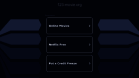 What 123-movie.org website looked like in 2022 (1 year ago)