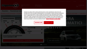 What 123gomme.it website looked like in 2022 (3 years ago)