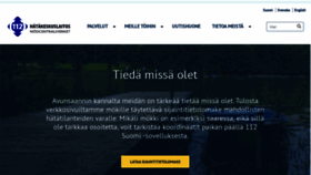 What 112.fi website looked like in 2022 (1 year ago)