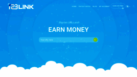 What 123link.biz website looked like in 2022 (3 years ago)
